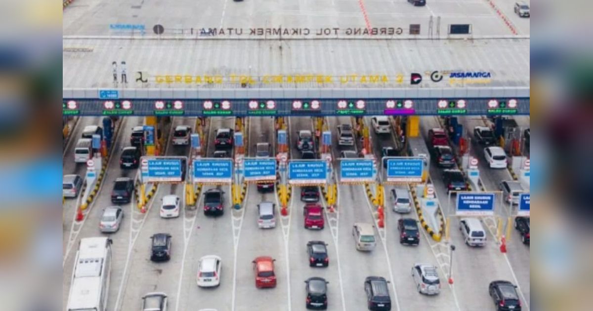 JTT Optimalkan 22 Gardu GT Cikampek Utama Dukung One Way Tol Trans Jawa Arus Balik Lebaran