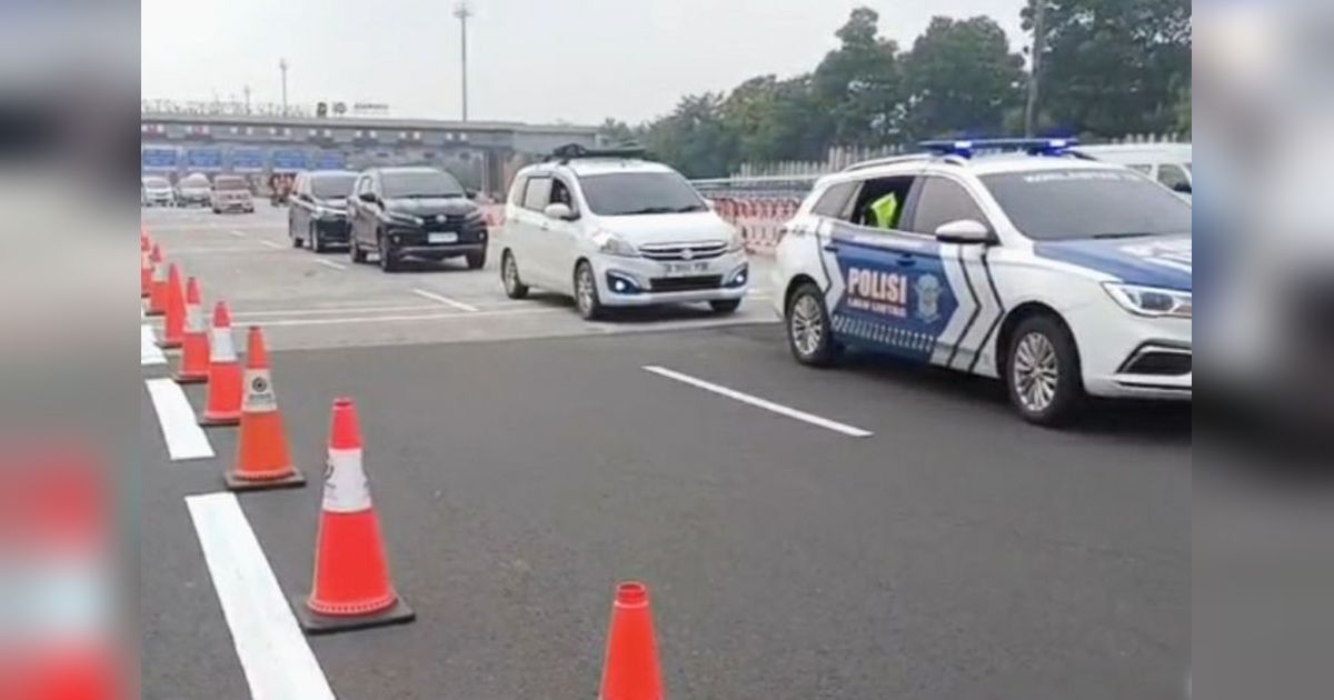 Implementasi Contraflow Tol Japek Dukung Kelancaran Arus Balik Lebaran 2026