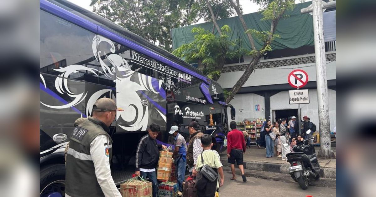 Puncak Kedatangan Pemudik di Terminal Bus Tanjung Priok Diprediksi Minggu Ini