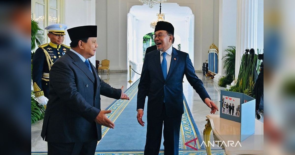 Prabowo dan Anwar Ibrahim Bertemu di Jakarta, Bahas Geopolitik dan Peran ASEAN