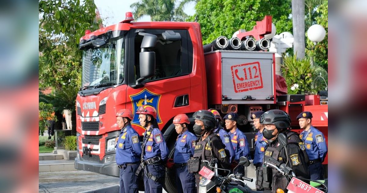Damkar Surabaya Tangani 77 Kedaruratan Selama Libur Lebaran 2026, Evakuasi Dominasi Laporan