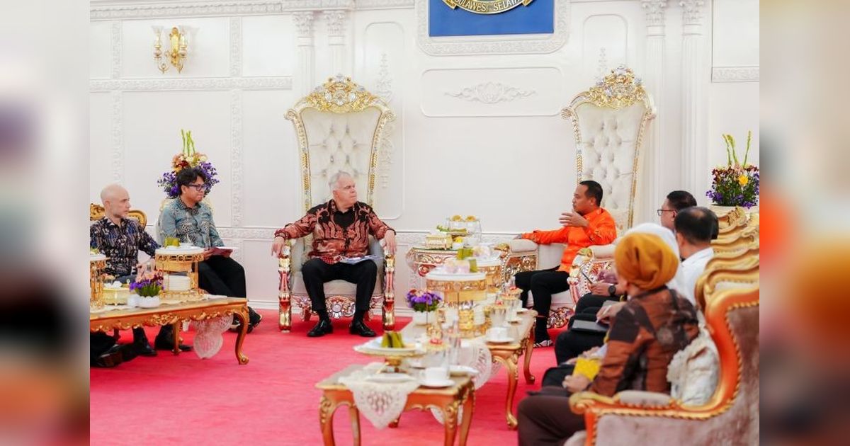 Gubernur Sulsel Tekankan Perdamaian Global Saat Bertemu Utusan AS, Bahas Potensi Kerja Sama Strategis