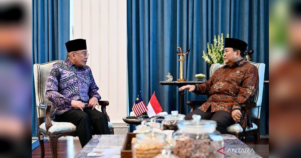 Prabowo dan Anwar Ibrahim Cari Titik Temu Atasi Konflik Asia Barat untuk Stabilitas Global