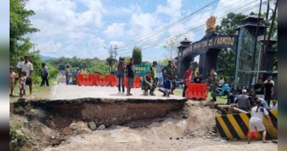 Jembatan Oelmasi Ambruk, Jalur Vital Trans Timor Lumpuh Total