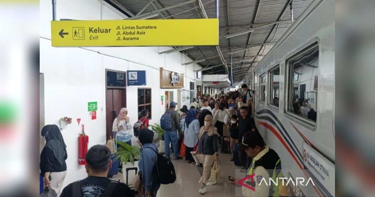 KAI Sumut Catat Belasan Ribu Penumpang Manfaatkan Diskon Tiket Lebaran 2026