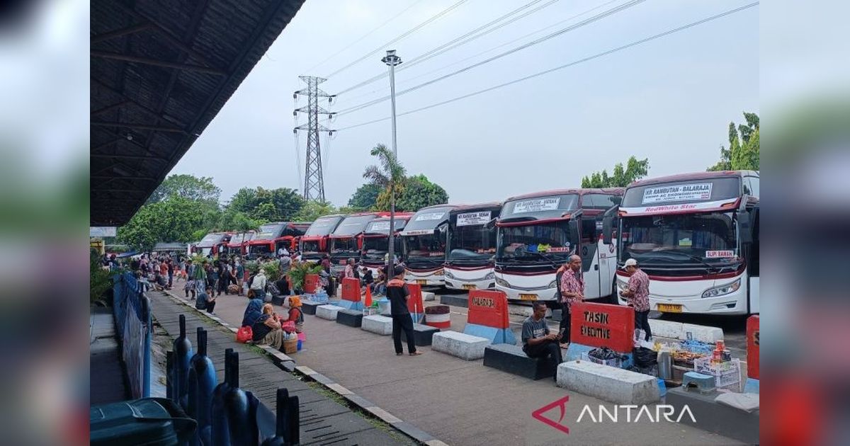 Puncak Arus Balik Kedua di Terminal Kampung Rambutan Diprediksi Terjadi Minggu Ini