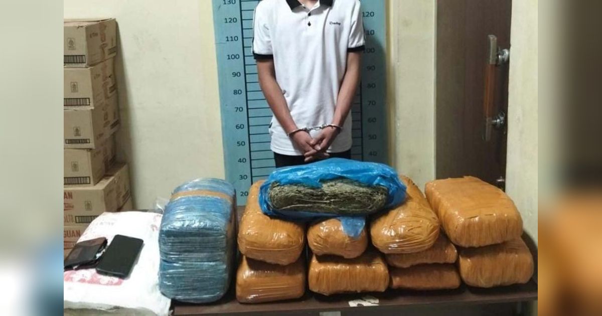 Polres Aceh Tenggara Gagalkan Peredaran Ganja 17,8 Kg, Satu Pelaku Ditangkap