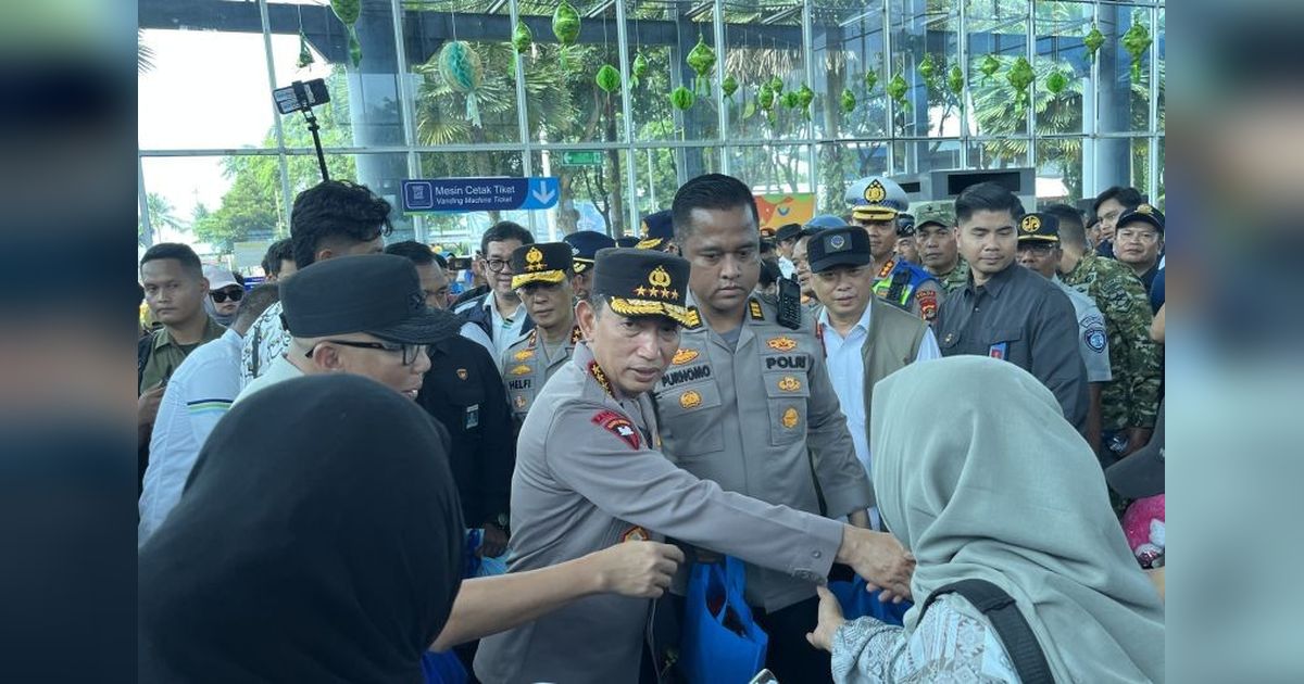 Kapolri Pastikan Arus Balik Bakauheni Lancar, Imbau Pemudik Utamakan Keselamatan