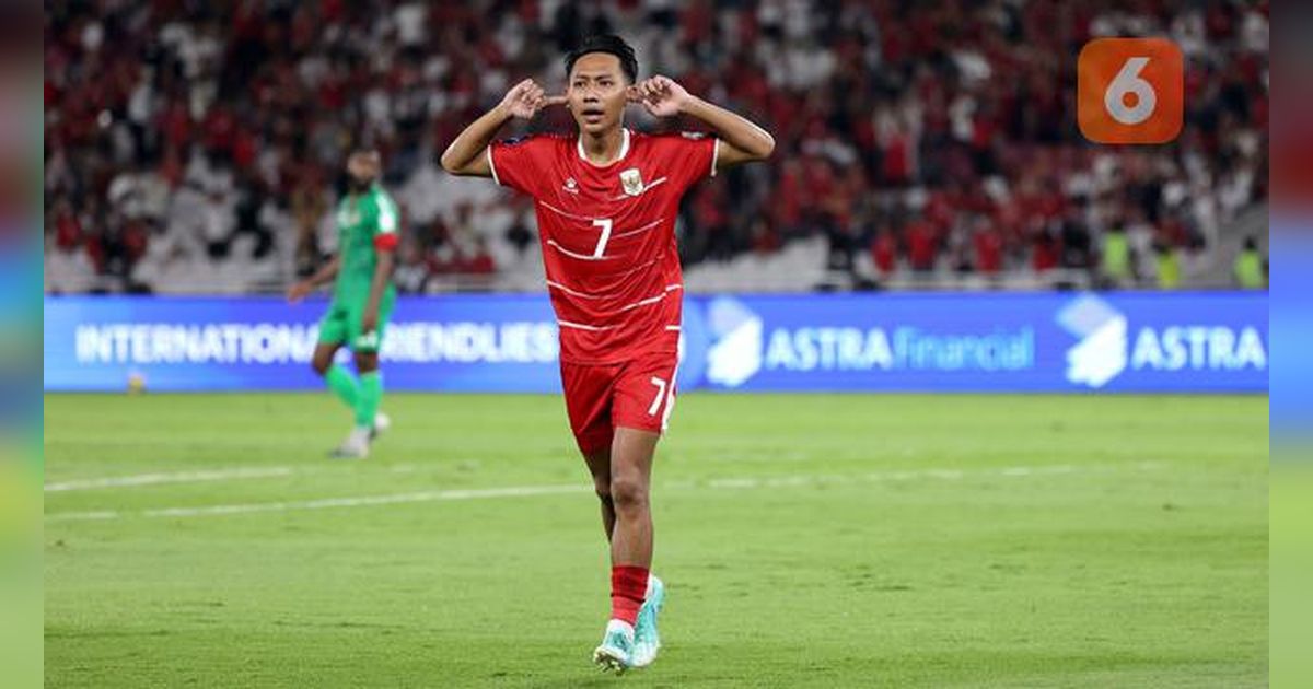 Bikin Bangga! Beckham Putra Pakai Sepatu Lokal Rp 600 Ribuan Saat Bela Timnas Indonesia Lawan Saint Kitts and Nevis