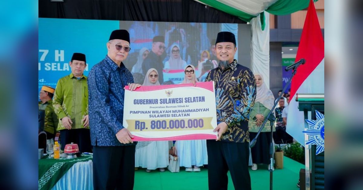 Gubernur Sulsel Apresiasi Peran Muhammadiyah Sulsel dalam Cetak SDM Unggul