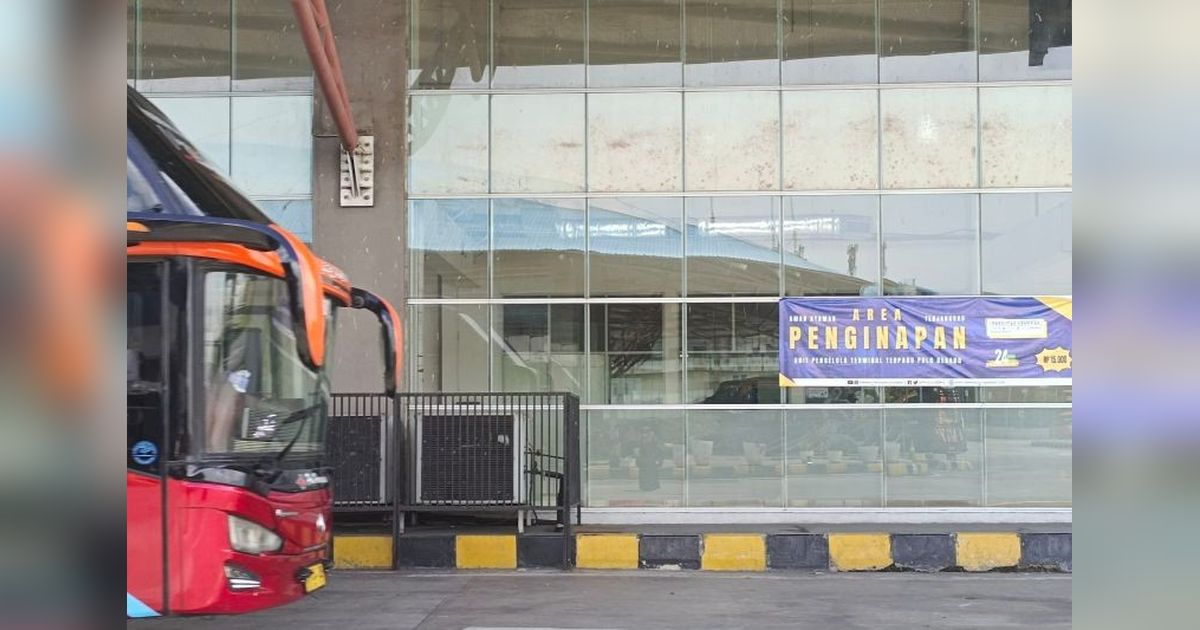 Penginapan Khusus Pemegang Tiket di Terminal Pulogebang Ramai Peminat Selama Arus Mudik dan Balik