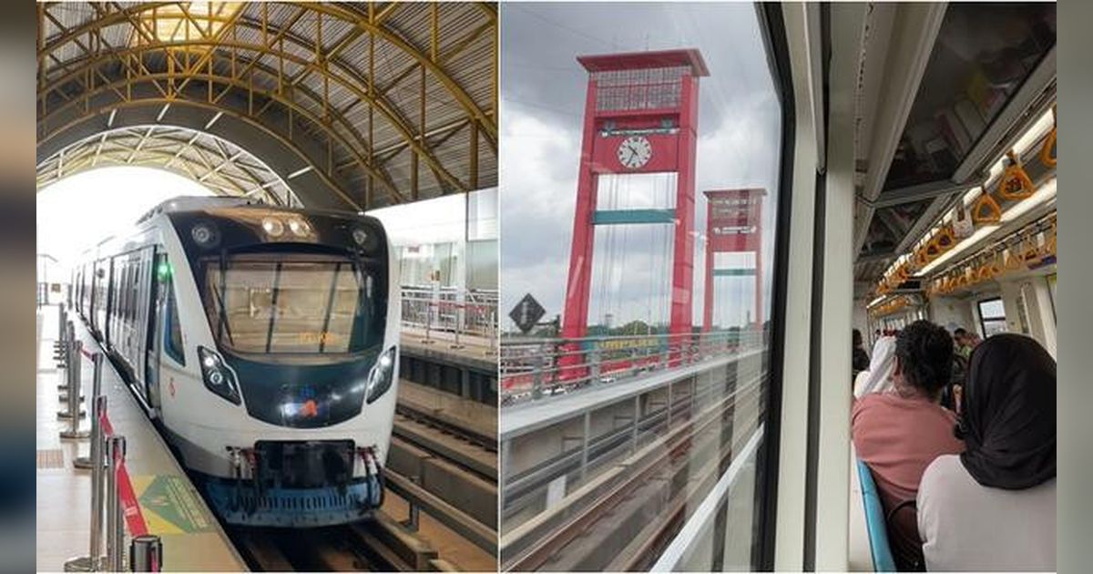 LRT Sumsel Angkut 213.000 Penumpang Saat Lebaran 2026, Dongkrak Ekonomi Palembang