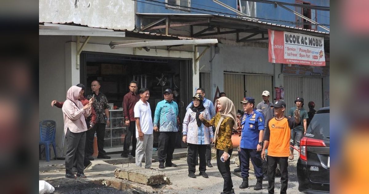 Pemkot Bandarlampung Genjot Perbaikan Jalan dan Drainase di Kedamaian