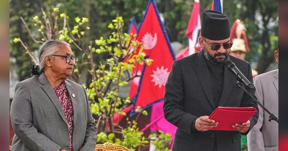 Rapper Balendra Shah Dilantik Jadi Perdana Menteri Nepal