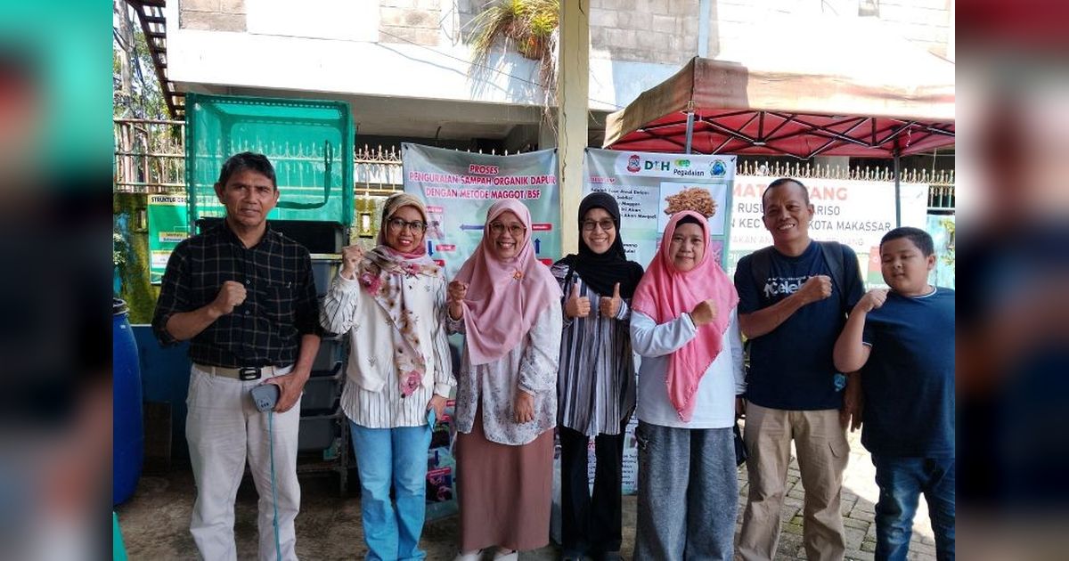 Budidaya Maggot di Rusunawa Makassar: Solusi Ganda Atasi Sampah dan Tingkatkan Ekonomi Warga