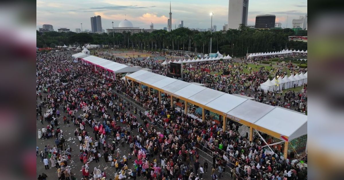 Bazar Rakyat Monas: UMKM Raih Untung Besar dan Semangat Berbagi Lebaran Terjalin