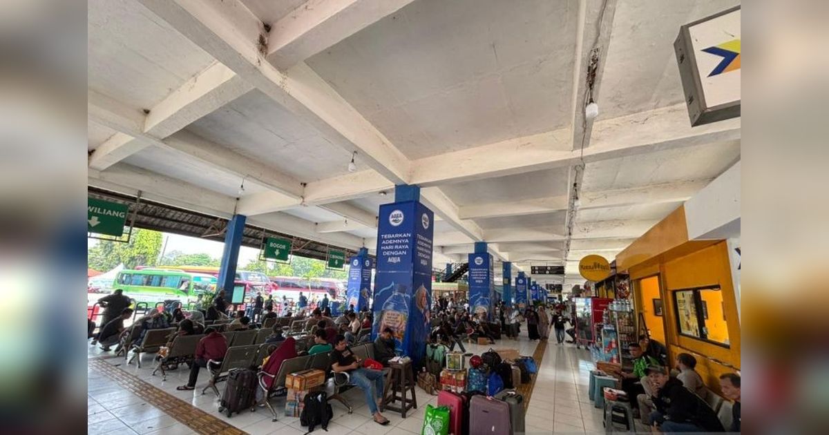 Arus Mudik Terminal Kampung Rambutan Lebaran 2026 Melonjak 60 Persen
