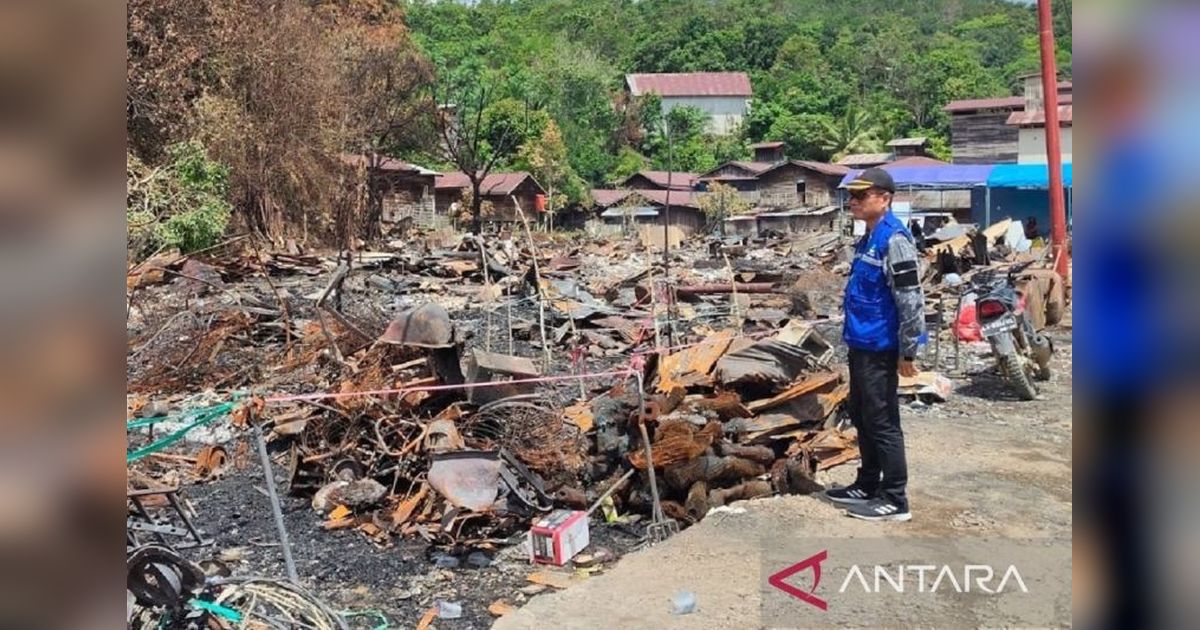 Dinsos Kaltim Salurkan Bantuan Logistik Ratusan Korban Kebakaran di Kutai Timur
