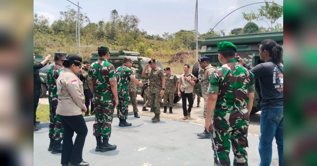 Pangdam Tanjungpura Perkuat Kerja Sama TNI TDM Cegah Penyelundupan di Perbatasan