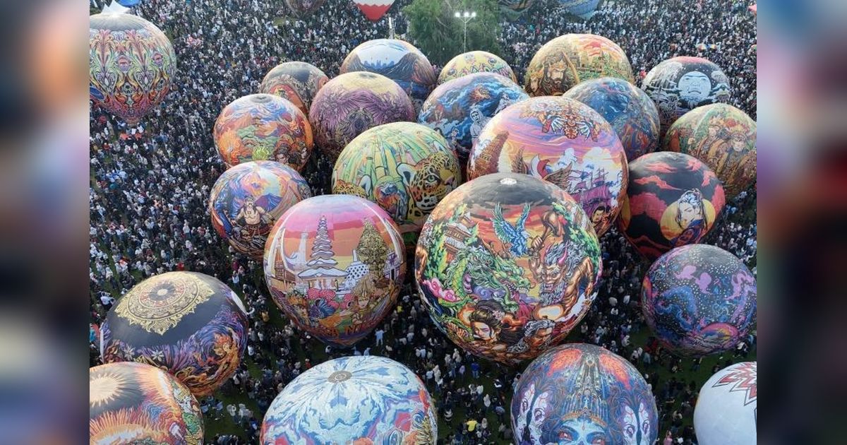 Festival Mudik Balon Udara Wonosobo Pukau Ribuan Wisatawan, Dorong Ekonomi Daerah