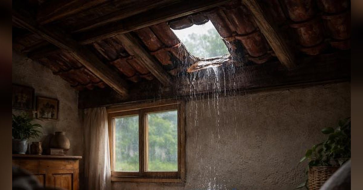 Solusi Atasi Atap Bocor Saat Hujan Tanpa Bantuan Tukang