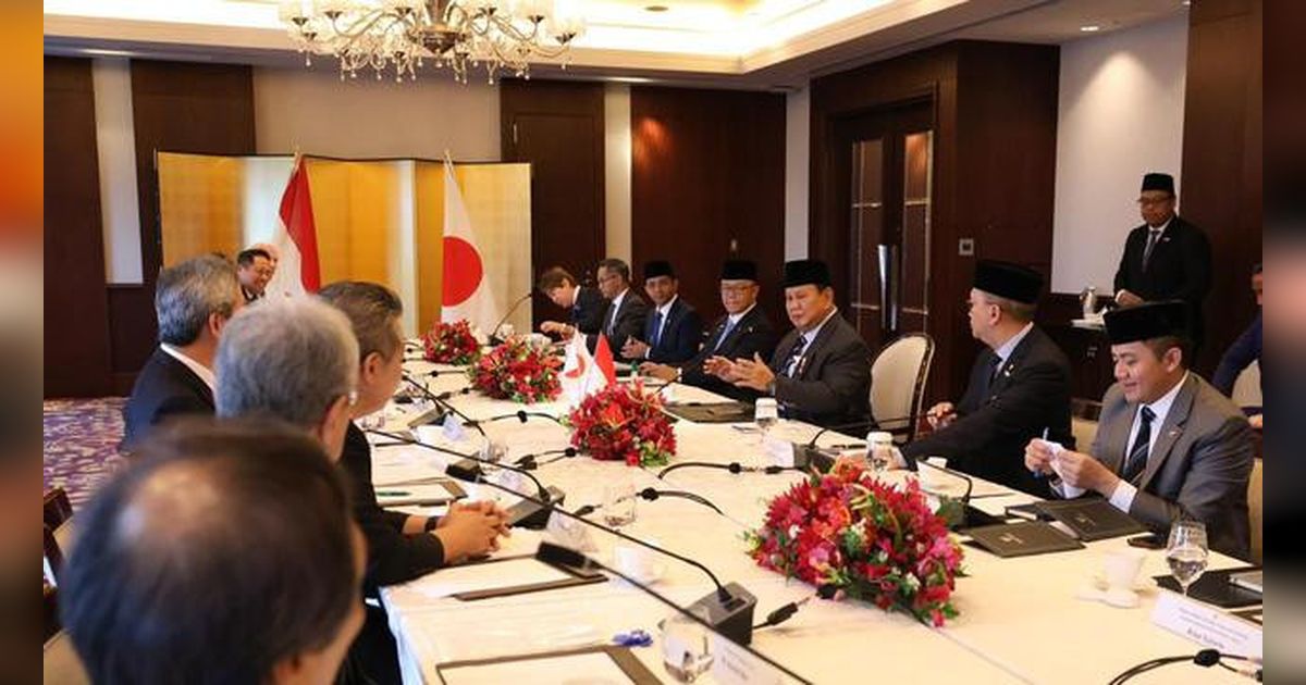 Prabowo Bertemu 13 Bos Raksasa Jepang, Ini yang Dibahas