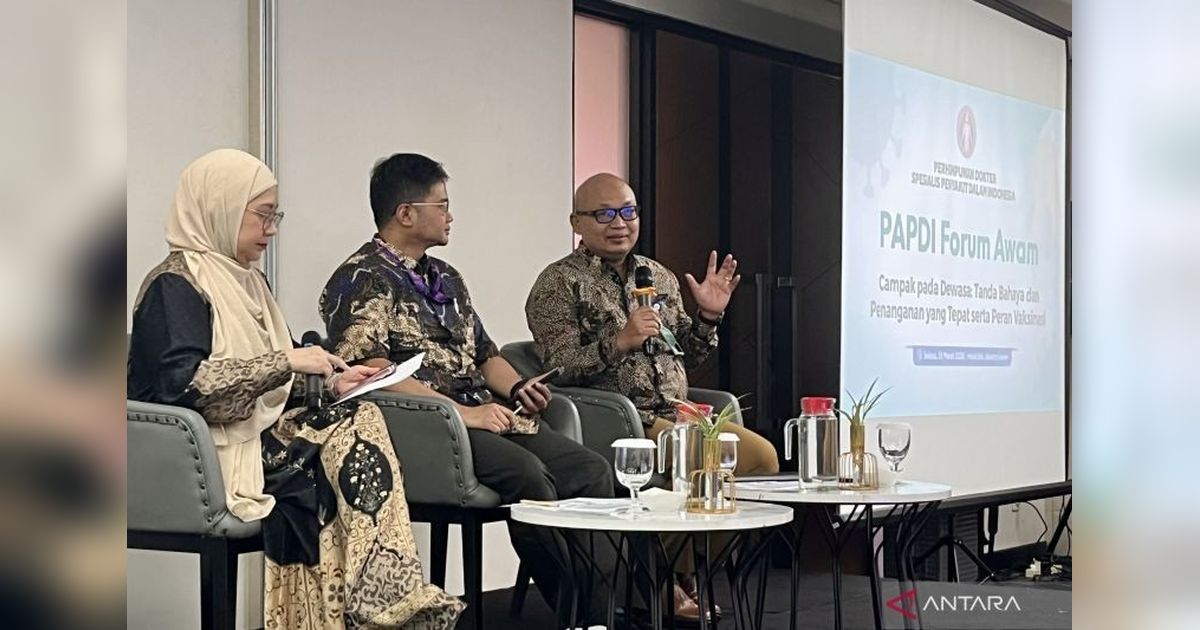 PAPDI: Vaksinasi Campak Dewasa Penting untuk Lindungi Diri dan Komunitas