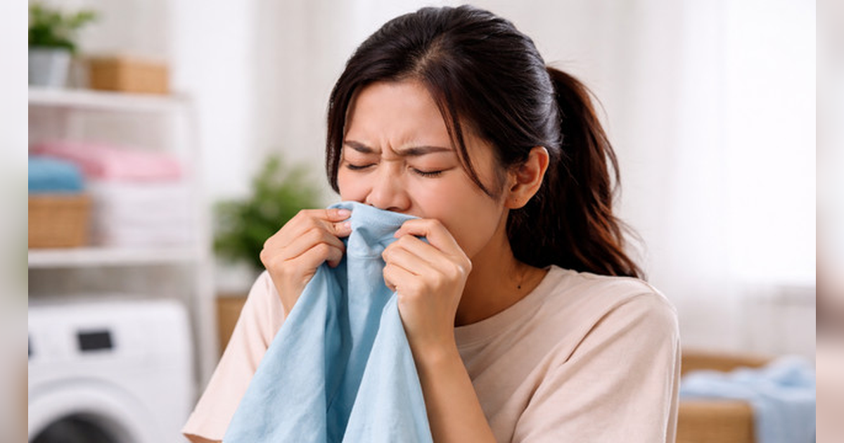 Baju Bau Apek Meski Sudah Kering? Ini Tips Ampuh Bikin Segar Lagi