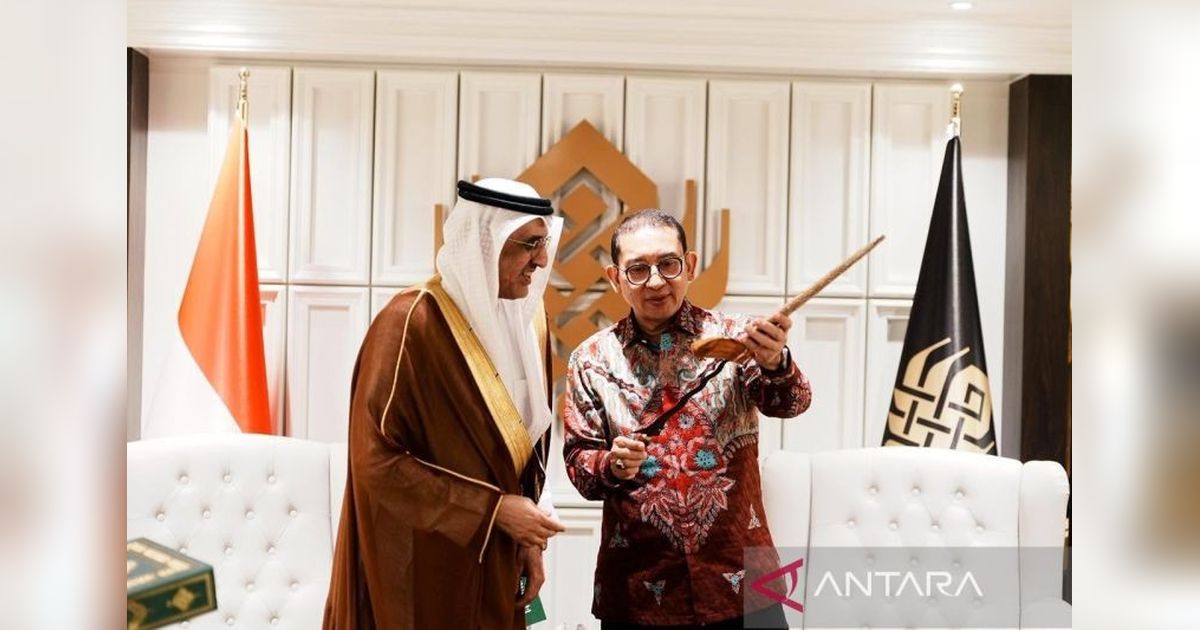 Pererat Kerja Sama Budaya Indonesia Arab Saudi, Menteri Kebudayaan Fadli Zon Sambut Duta Besar