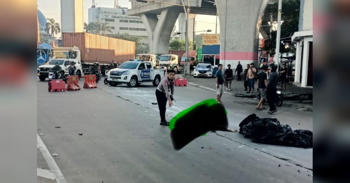 Polisi Dalami Penyebab Kecelakaan Maut Ojek Daring di Jakut