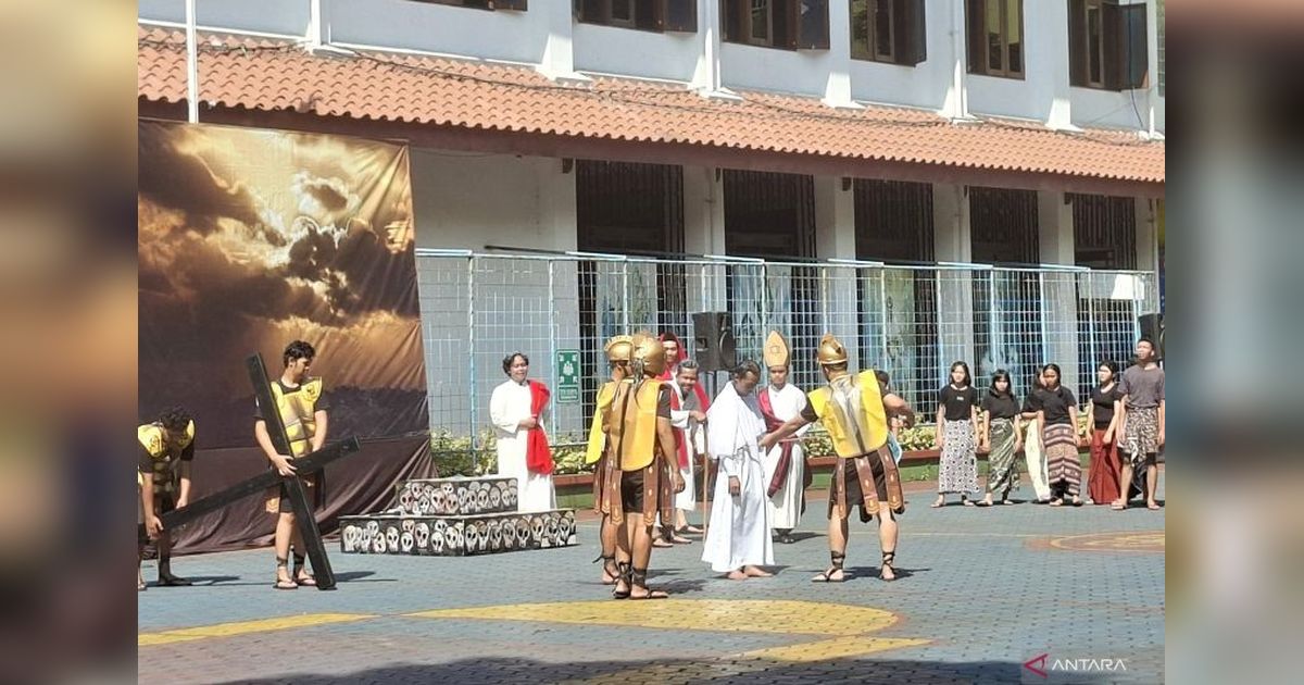 Visualisasi Jalan Salib Cililitan Angkat Pesan Pertobatan Ekologis dalam Perayaan Paskah 2026