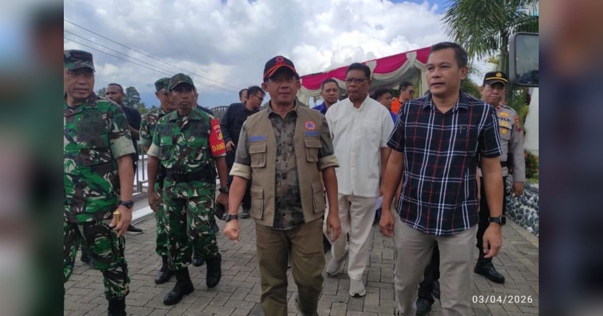Kunjungan Kepala BNPB Minahasa: Pastikan Penanganan Gereja Terdampak Gempa M7,6