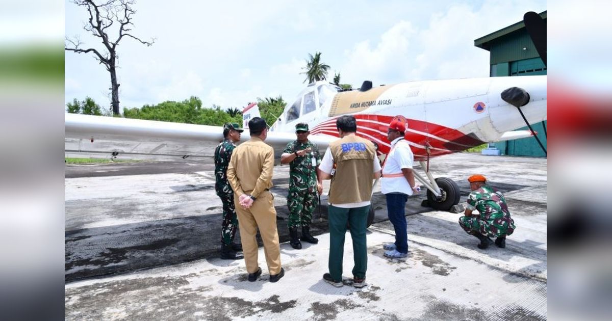 Pemkab Natuna Gelar Operasi Modifikasi Cuaca Atasi Karhutla dan Kekeringan