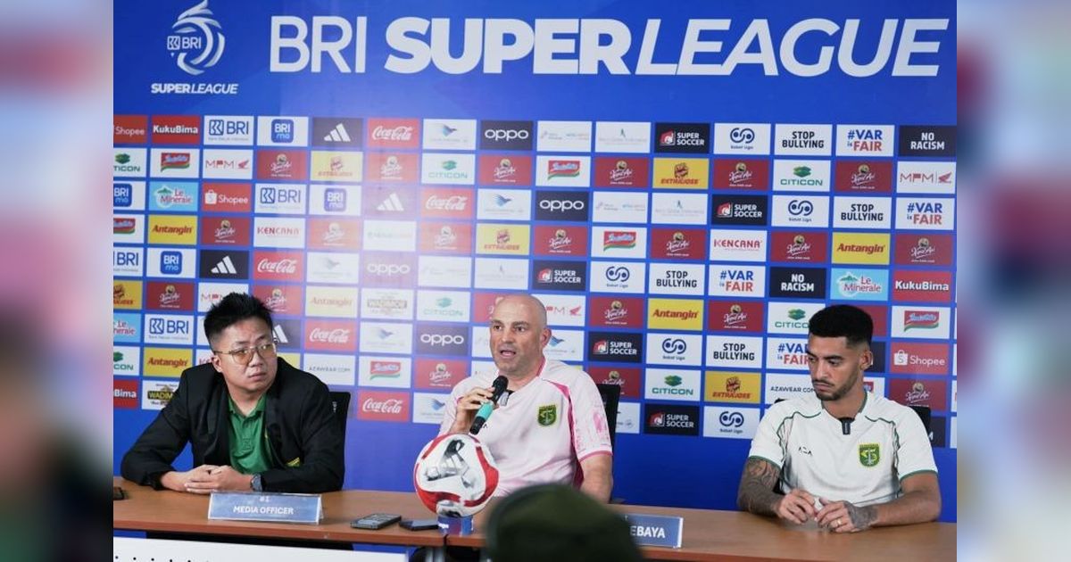 Persebaya Waspada Persita, Bernardo Tavares Soroti Transisi Cepat Lawan di GBT