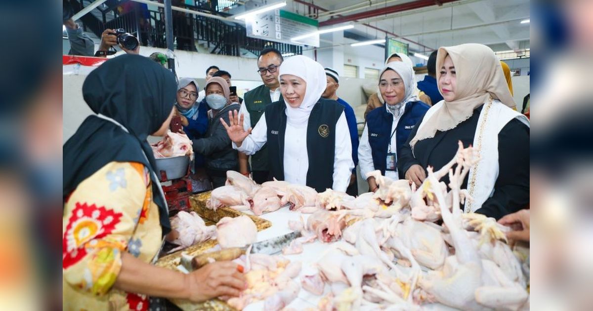 Gubernur Jatim Pastikan Stabilitas Harga Bahan Pokok Terjaga Usai Lebaran di Ponorogo