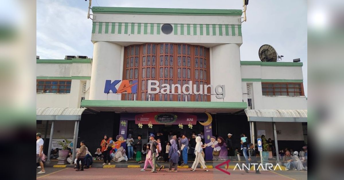 KAI Daop 2 Bandung Angkut 872 Ribu Penumpang Selama Angkutan Lebaran 2026, Bukti Kepercayaan Publik
