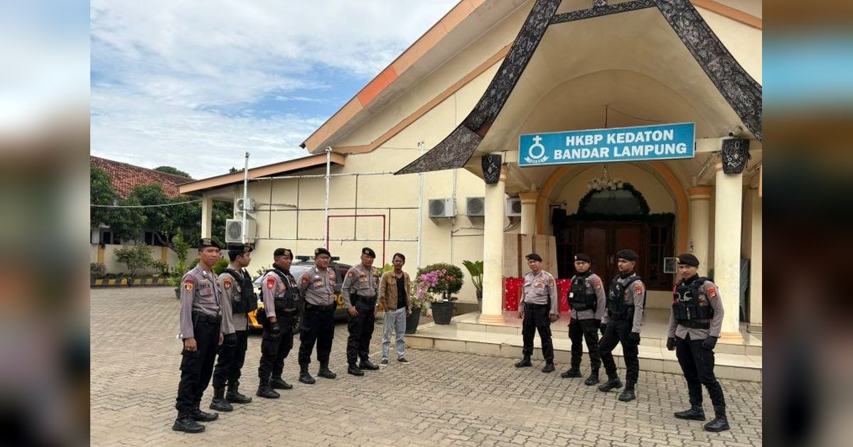 Polresta Bandarlampung Siagakan 302 Personel untuk Pengamanan Paskah 2026
