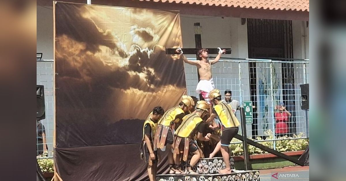 Visualisasi Jalan Salib Paskah di Cililitan: Ajak Umat Dalami Sengsara Kristus dan Renungkan Makna Kebangkitan