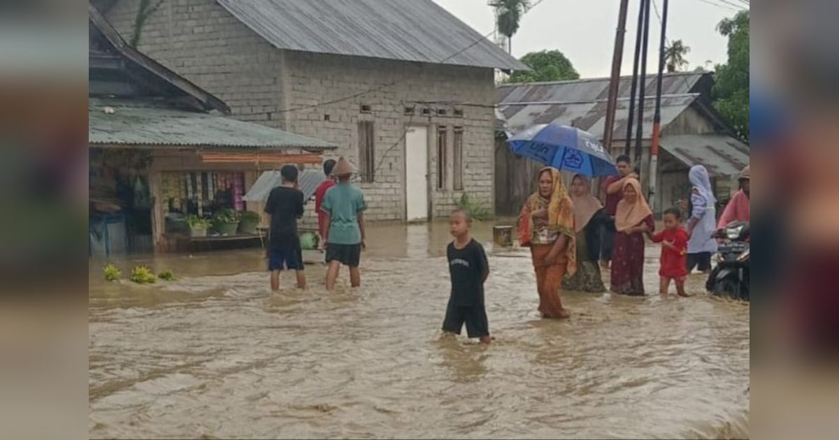 Banjir Donggala Rendam Ratusan Rumah di Sirenja dan Balaesang, BPBD Sulteng Bergerak Cepat