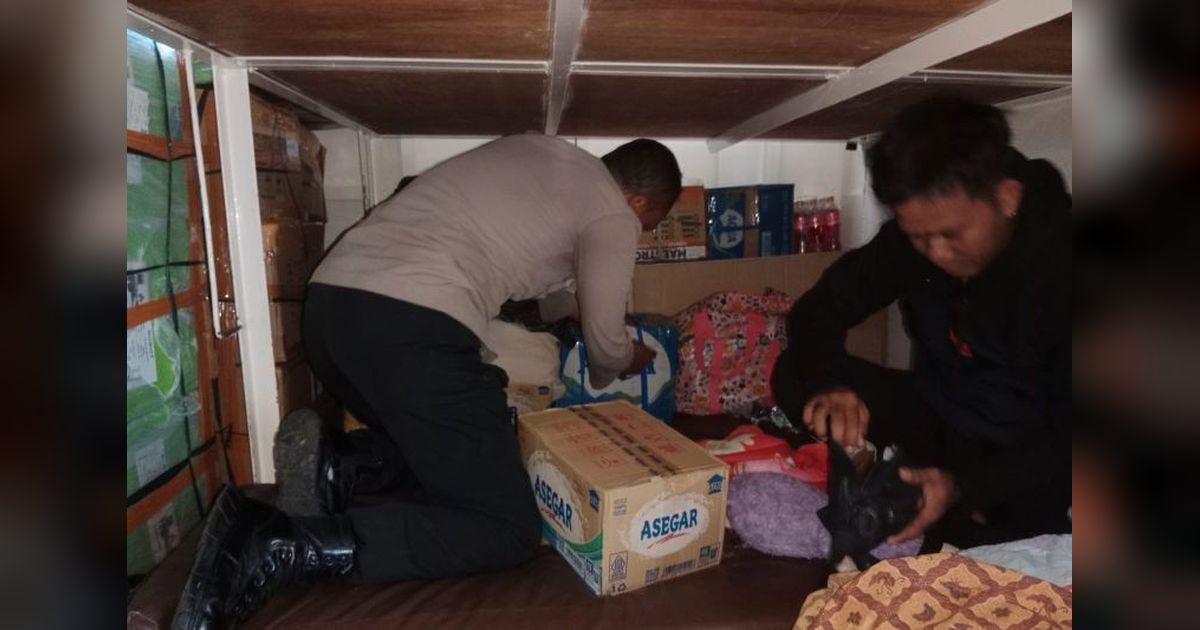 Polres Ternate Gagalkan Penyelundupan Miras di Pelabuhan, Amankan Puluhan Botol Cap Tikus