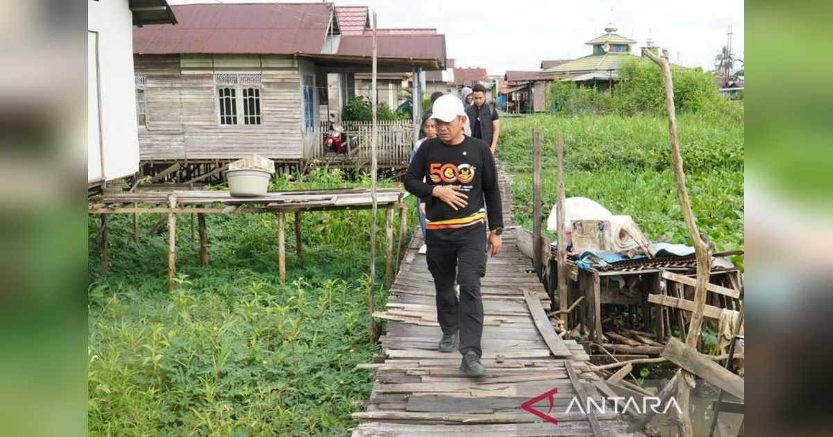 Pemkot Banjarmasin Siapkan Penanganan Jembatan Murung Selong yang Rusak Parah