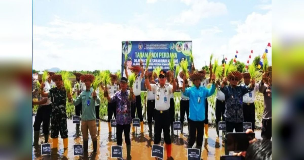 Rutan Pelaihari Ajak Warga Binaan Garap 20 Hektare Sawah, Bekal Keterampilan Mandiri