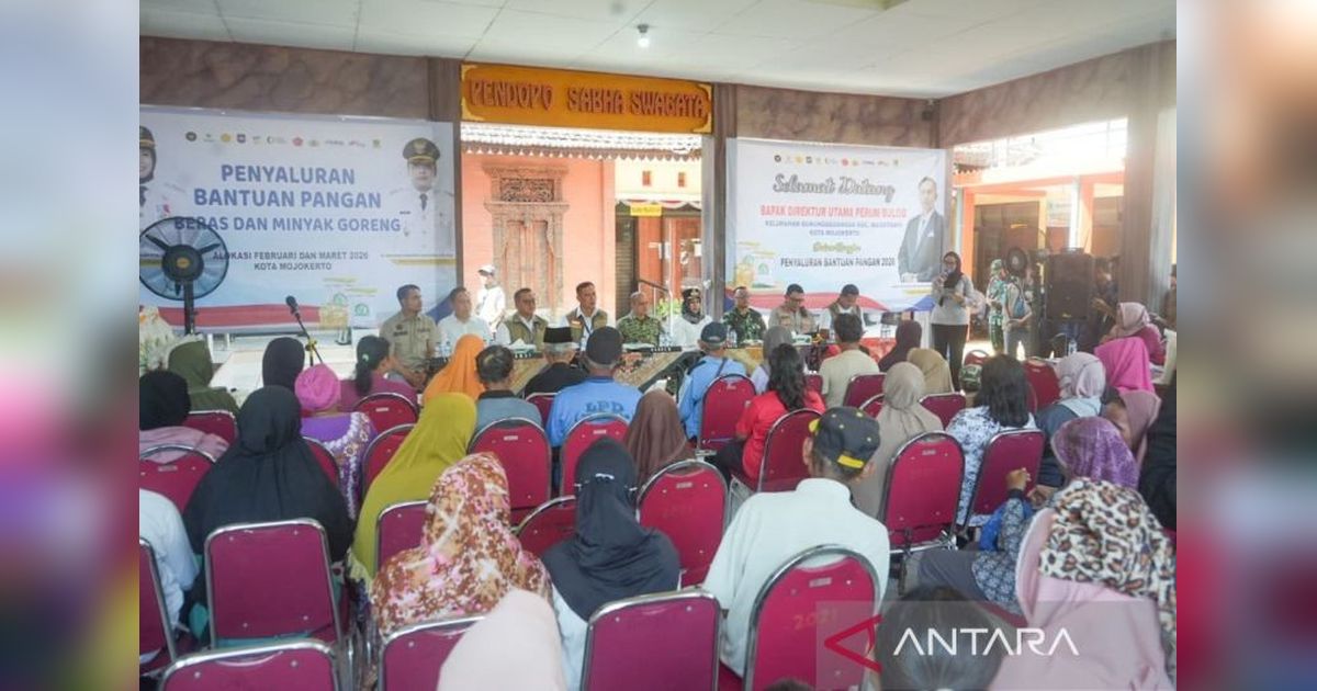 Penyaluran Bantuan Pangan Mojokerto Tuntas, 14.507 KK Terima Manfaat Sebelum dan Sesudah Lebaran