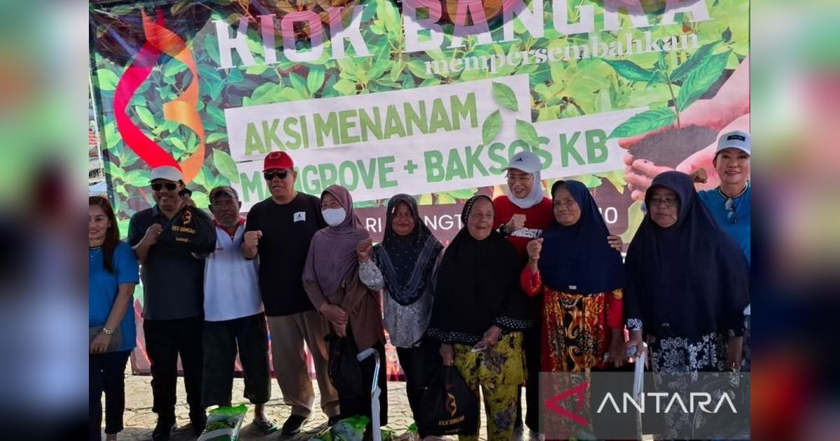 Gubernur Babel dan Kiok Bangka Salurkan Ratusan Bantuan Sembako Cheng Beng