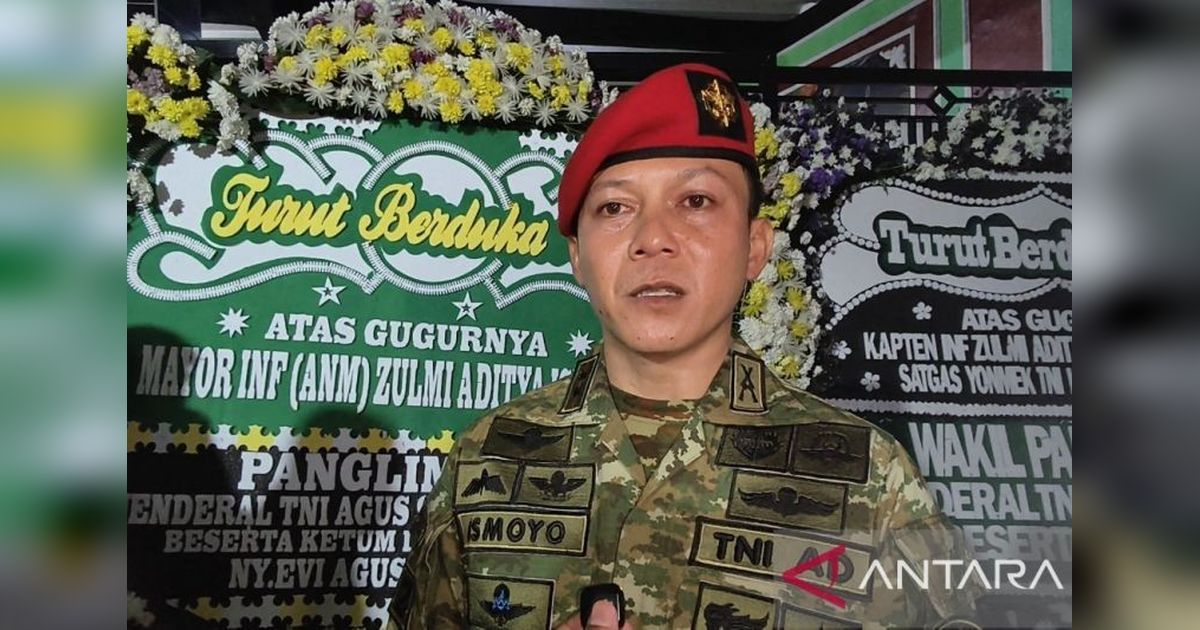 Kopassus Kenang Mayor Zulmi Aditya, Sosok Perwira Teladan yang Menginspirasi Prajurit