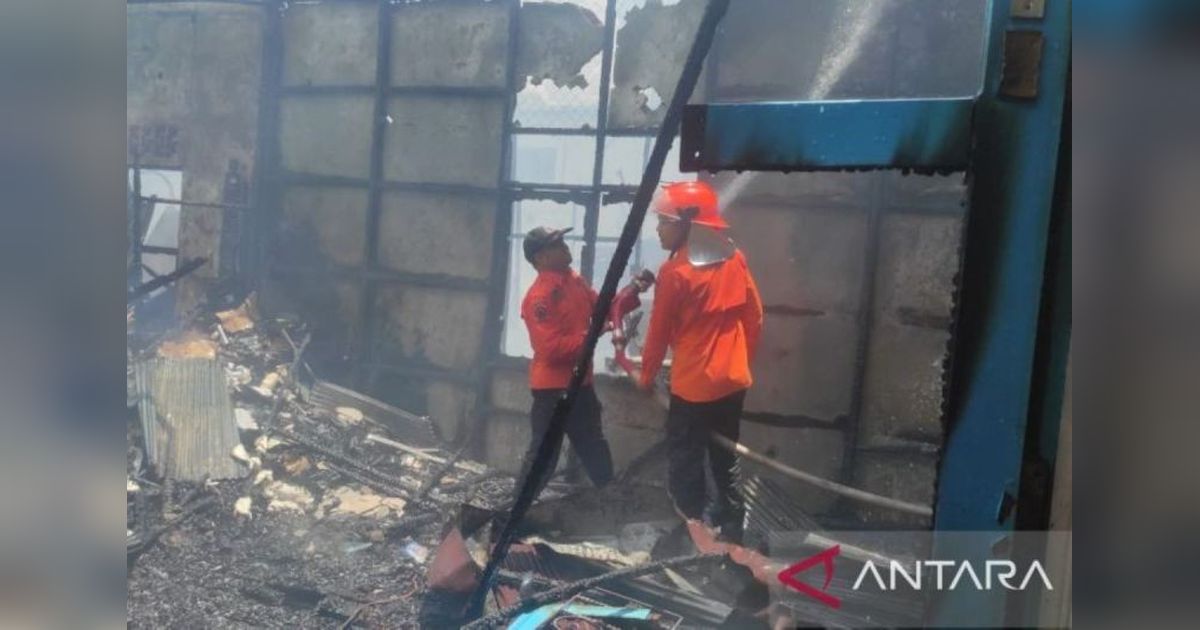 Empat Rumah Hangus Dilalap Api, Kebakaran Kapuas Landa Permukiman Padat Penduduk