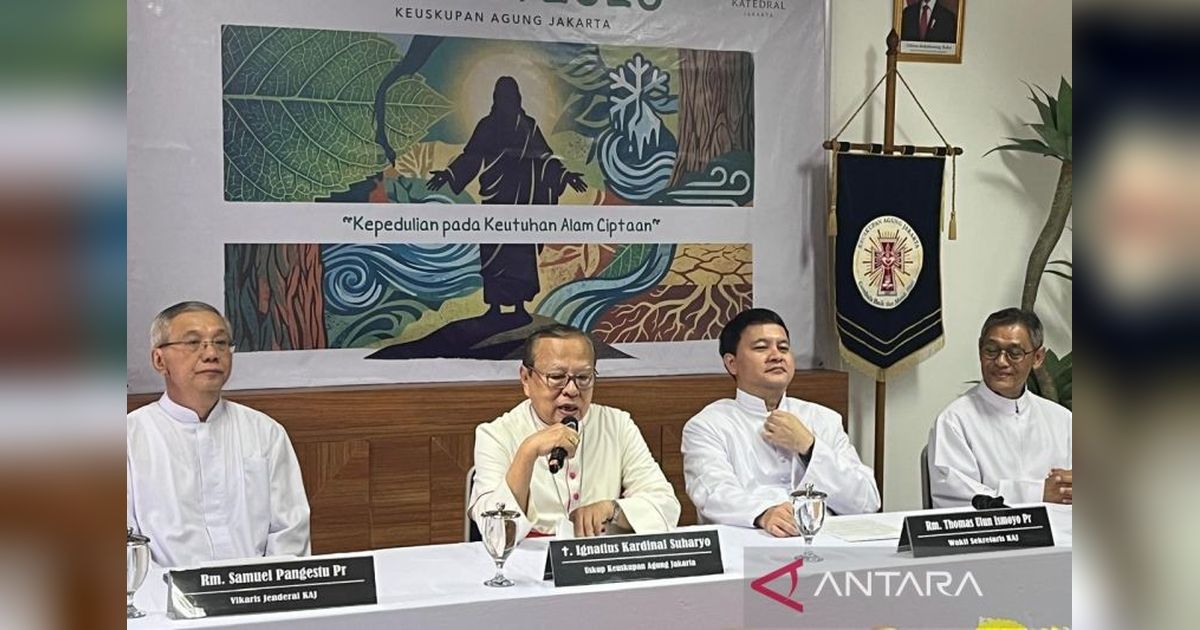 Kardinal Suharyo: Perdamaian Dunia Prioritas Utama Gereja Katolik di Tengah Konflik Global
