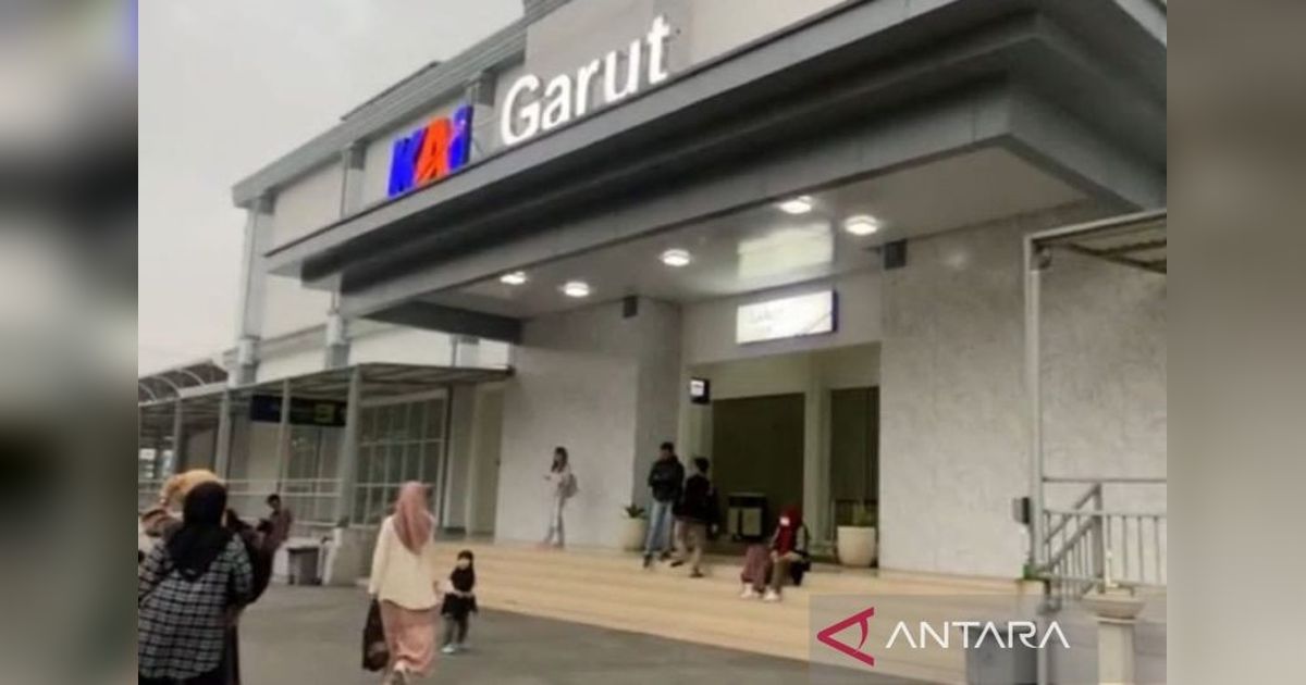 Penumpang Kereta Api Stasiun Garut Melonjak 6 Persen Selama Angkutan Lebaran 2026
