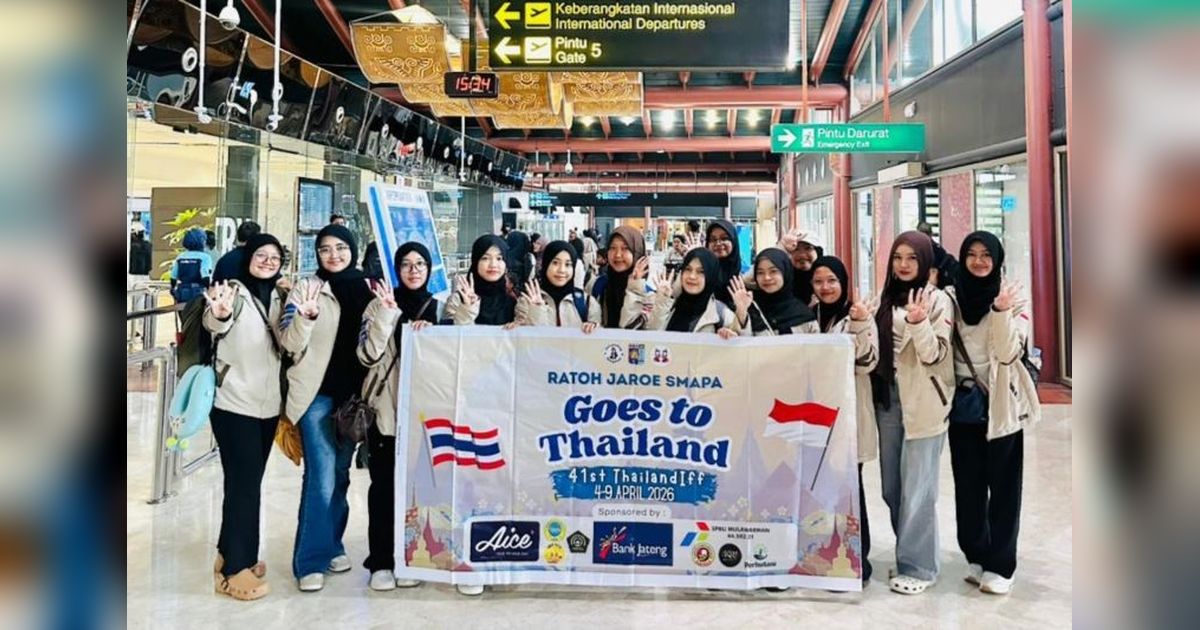 Tim Ratoh Jaroe SMAN 4 Semarang Wakili Indonesia di Festival Seni Thailand