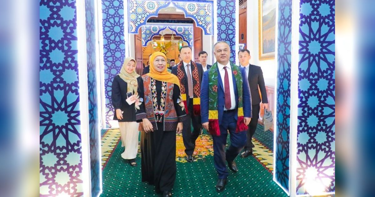 Perkuat Kerja Sama Jatim Uzbekistan: Budaya dan Wisata Religi Jadi Fokus Utama